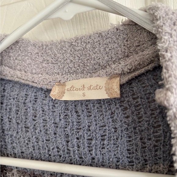 Aztec print plush cardigan from Altar’d State, small - Picture 3 of 3